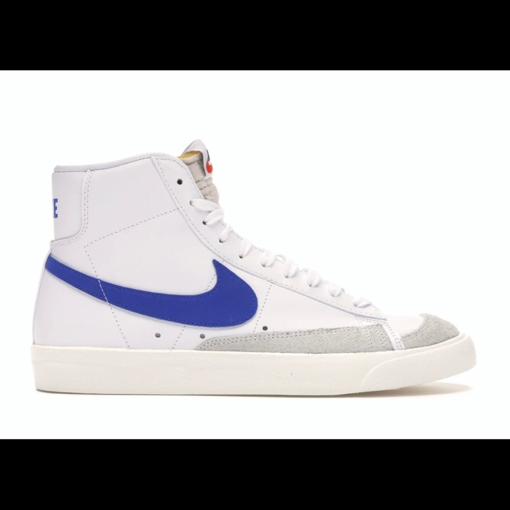Nike Blazer Mid 77 Size 9M/ 10.5W Vintage Racer Blue Sail